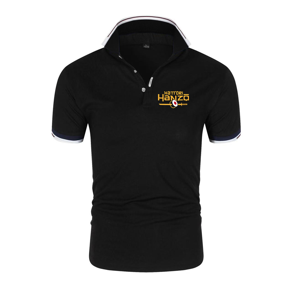 Polo Shirt Pique - Hattori Hanzo Heren Zomer Poloshirt met