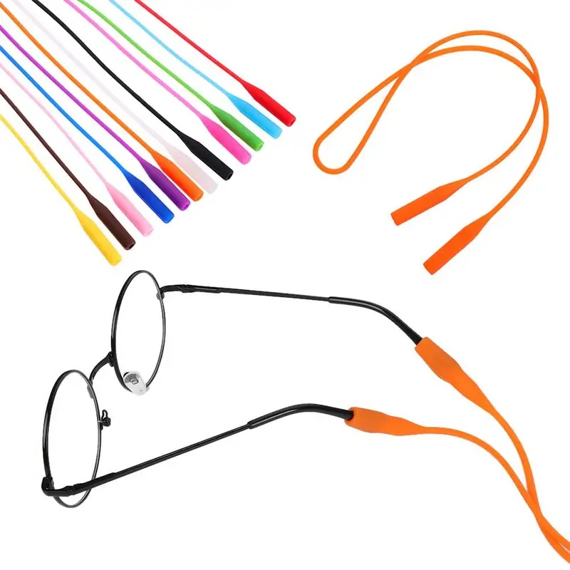 Sunglass Retainer Cord - 1 stuk siliconen brillenkoord, sportkoord, zonnebrillenketting,