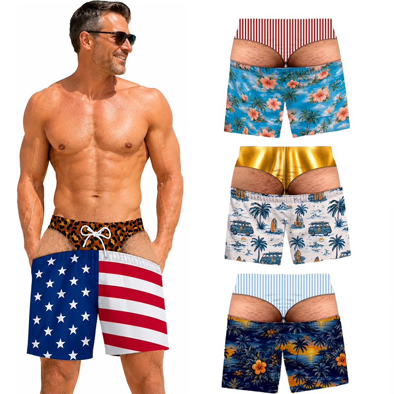 Grappige zwembroeken voor here - Swim Trunk Quick Dry recensie en prijs