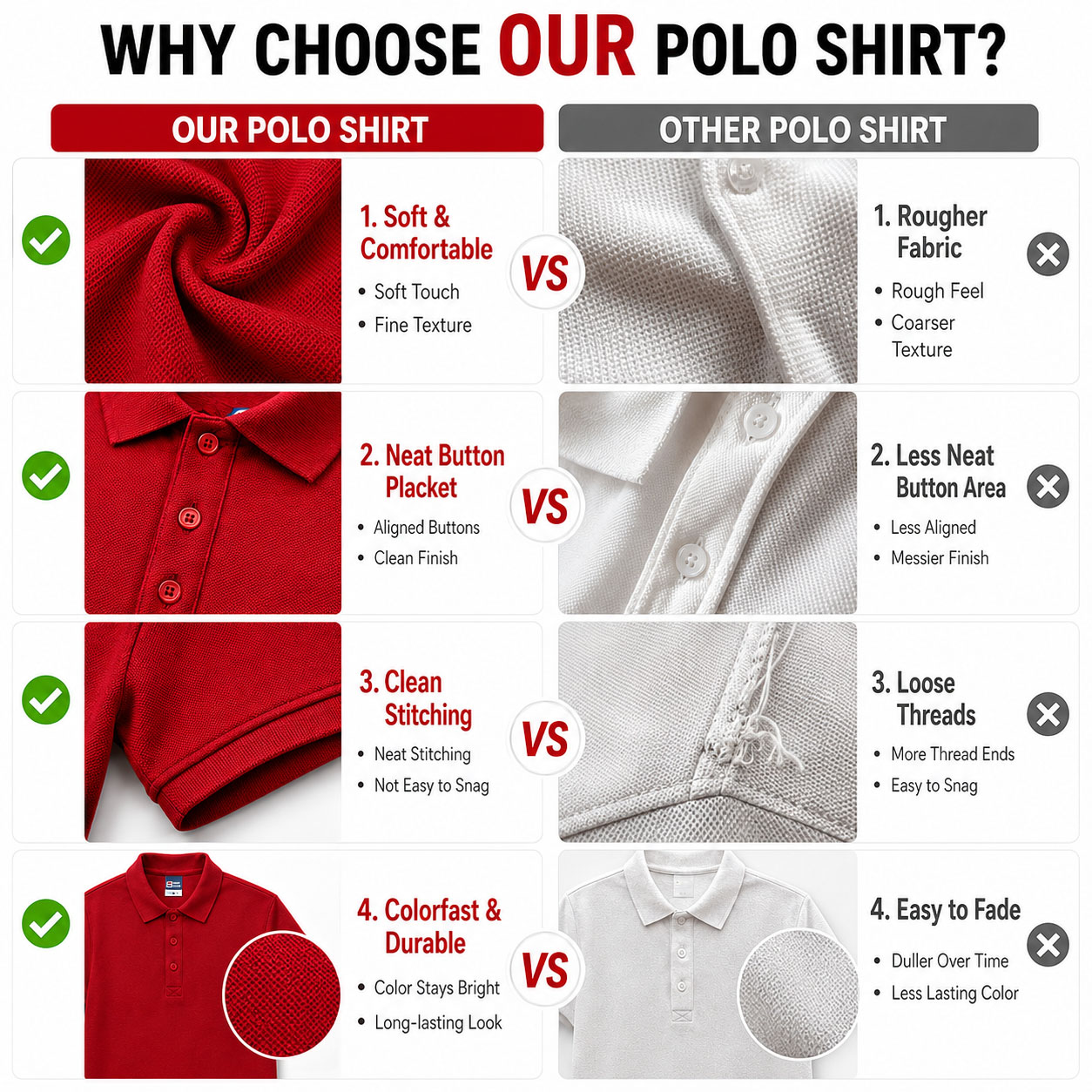 Polo shirt met eigen logo voor - Polo Shirt Pique recensie en prijs