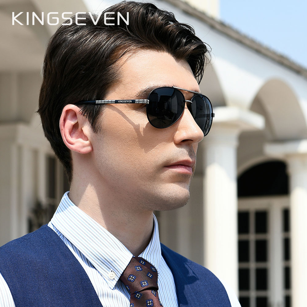 Kingseven 2024 Nieuw Ontwerp L - Sunglasses Aviator Polarized recensie en prijs
